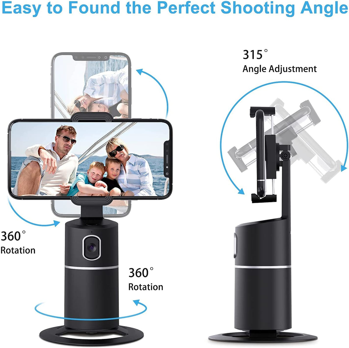 NEOHEXA™ AI Smart Selfie 360° Tracker